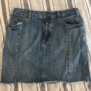 Denim skirt